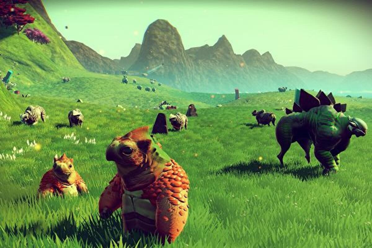 No Man's Sky gameplay trailer prima dell'uscita - 