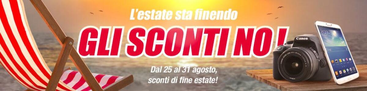 Tanti sconti Online sul sito Trony fino al 31 Agosto - 