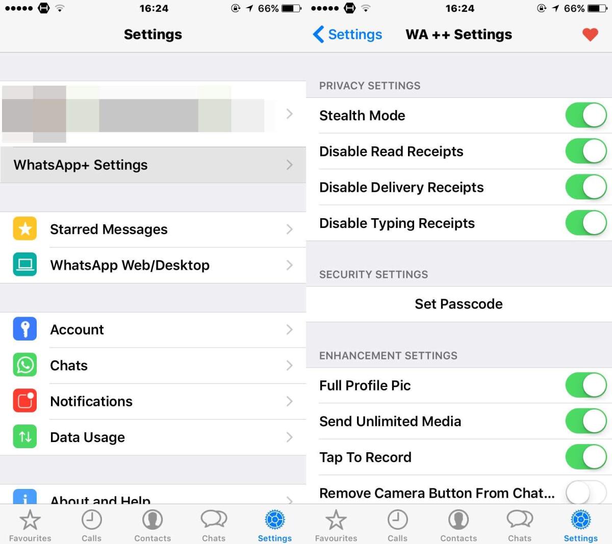 WhatsApp Plus anche su iPhone con un tweak di Cydia - 
