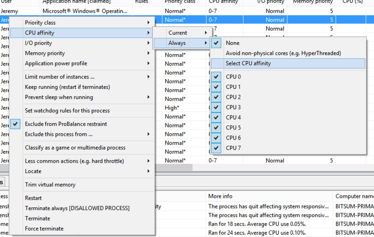 Velocizzare Windows con Process Lasso Pro Gratis - 