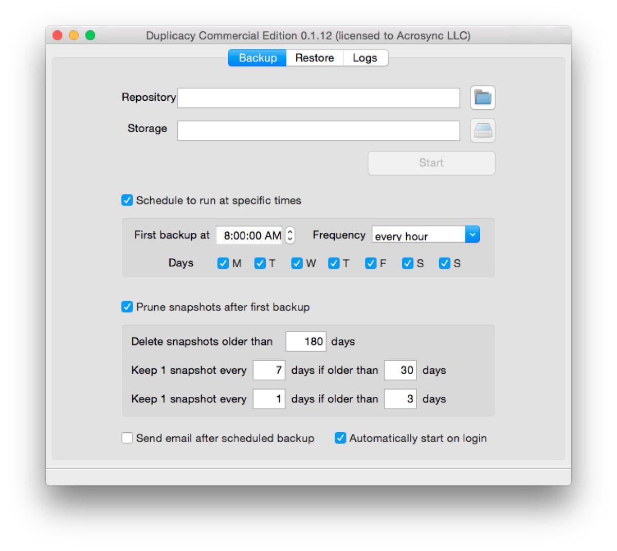 Duplicacy: Incredibile software di Backup completo - 