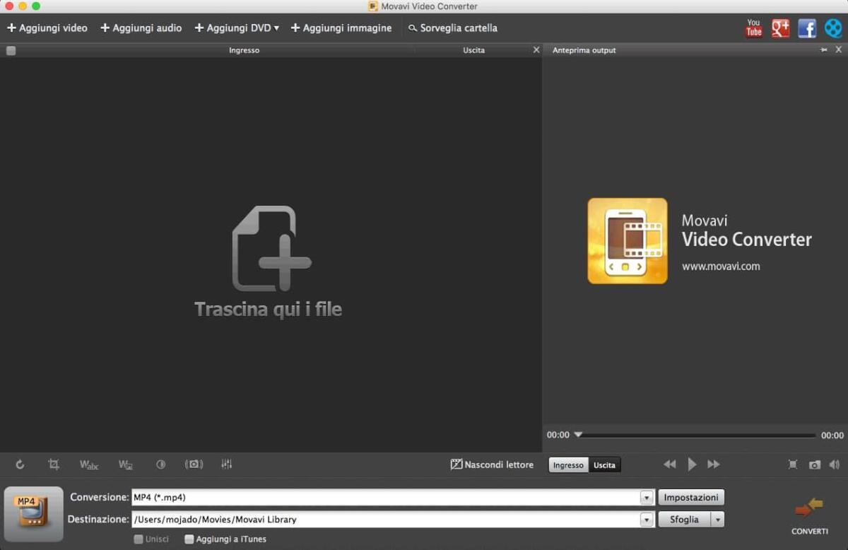 Convertire Video su MAC: Download Movavi Video Converter for MAC - 