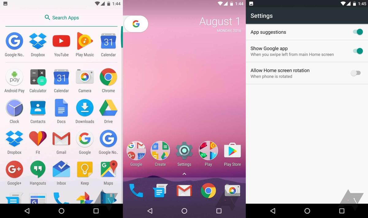 Google Nexus 2016: arriverà un nuovo launcher - 