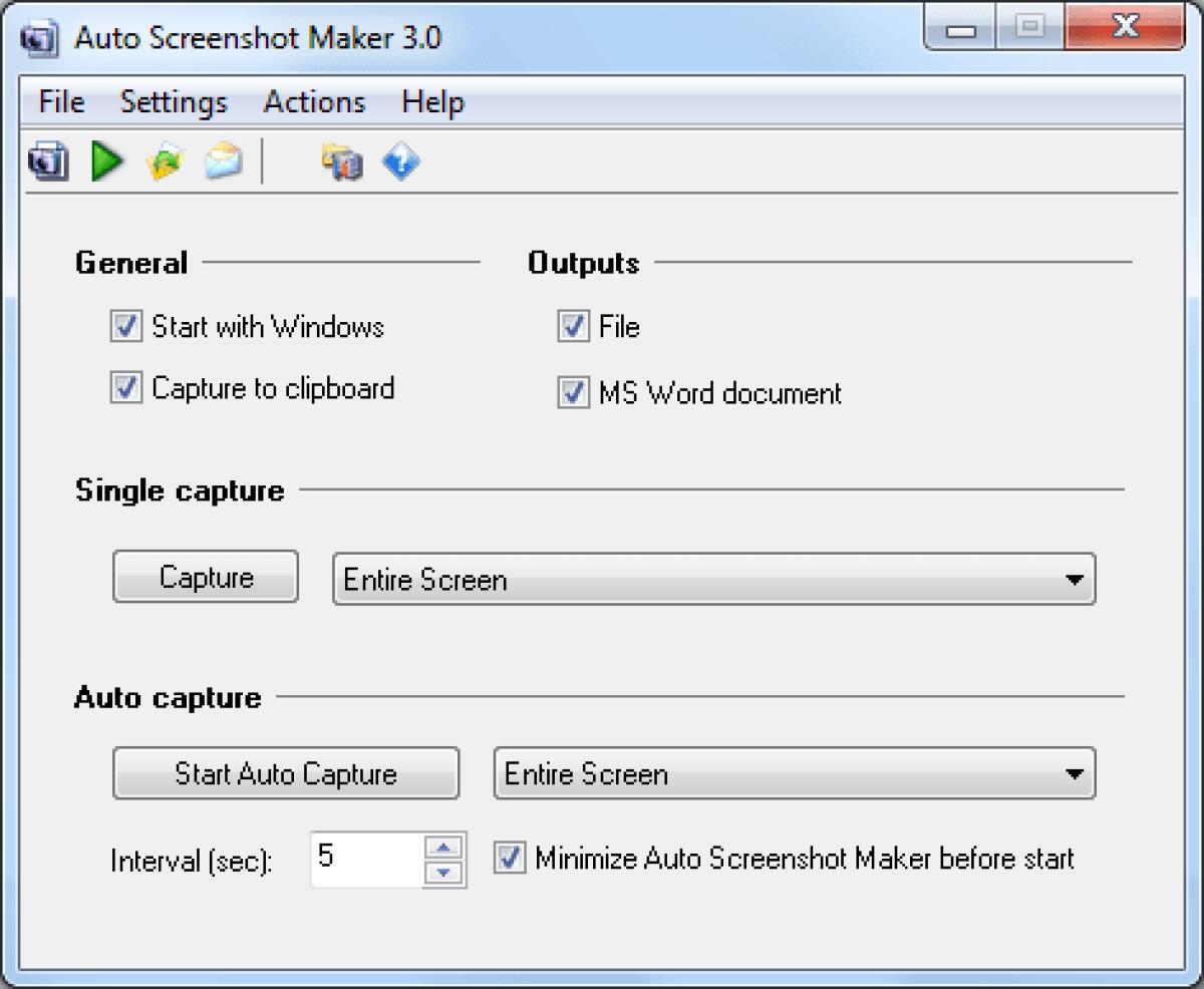 Catturare Screenshot dallo schermo automaticamente su Windows - 