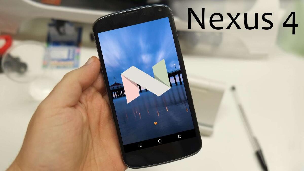 Come installare Android 7 Nougat su Nexus 4 [Guida e Download] - 