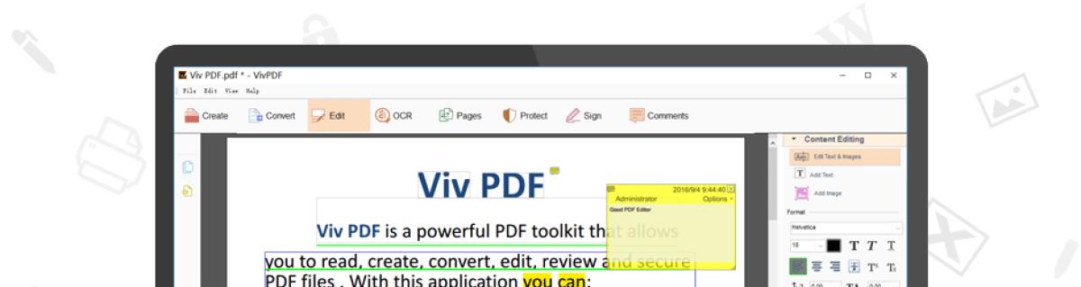 Modificare PDF con Viv PDF - 