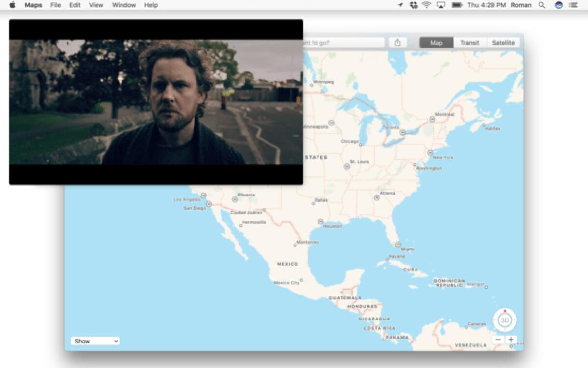 macOS Sierra: come abilitare Picture-in-Picture per i video - 
