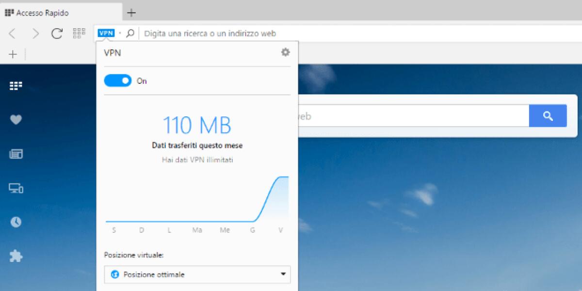 Come accedere a siti bloccati in Italia con browser Opera - 