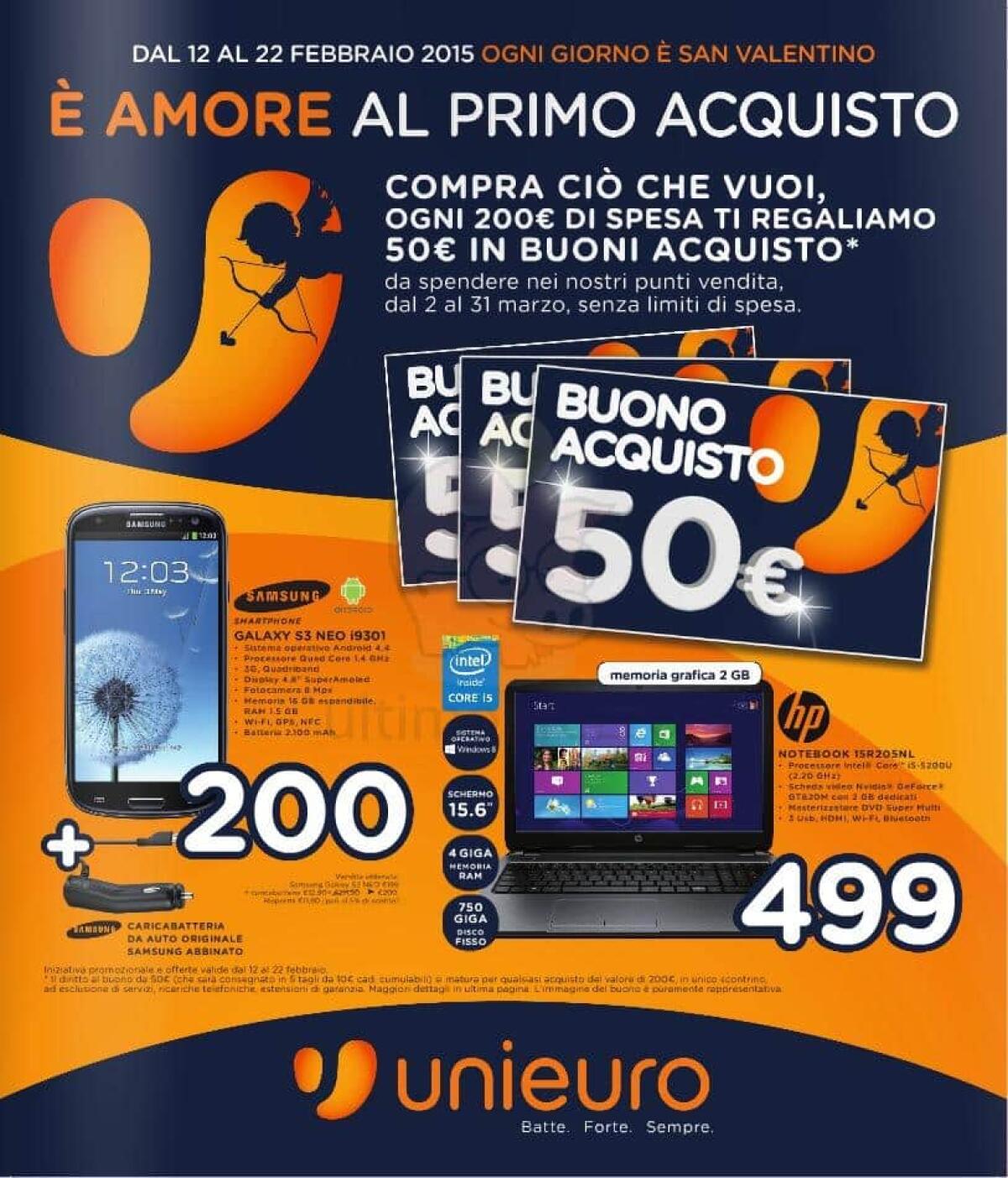Sconti fino al 50% nell'ultimo volantino Unieuro fino al 10 novembre - 