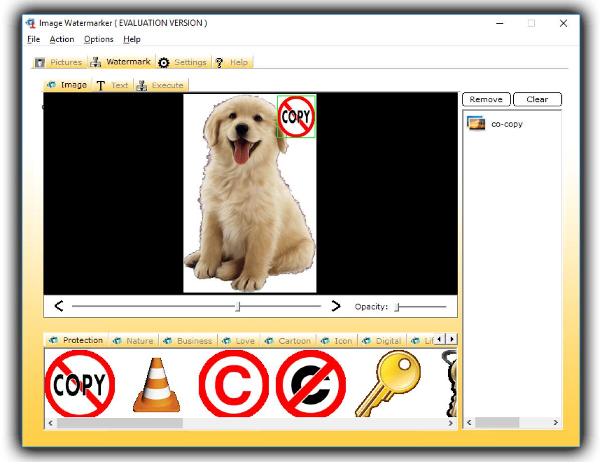Inserire Watermark alle immagini - 