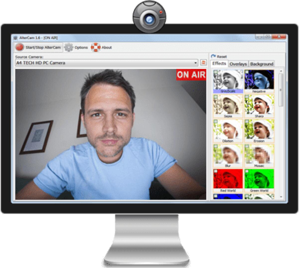 Applicare Effetti, Trasmettere in streaming ed altro con la WebCam - 