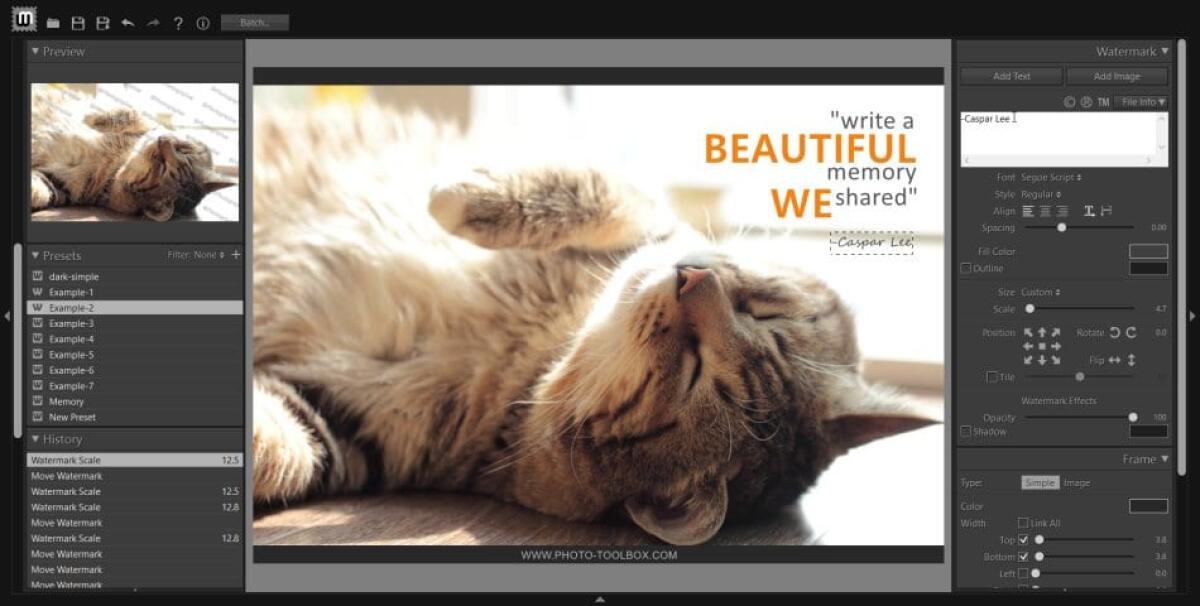 Inserire Watermak alle vostre immagini - 