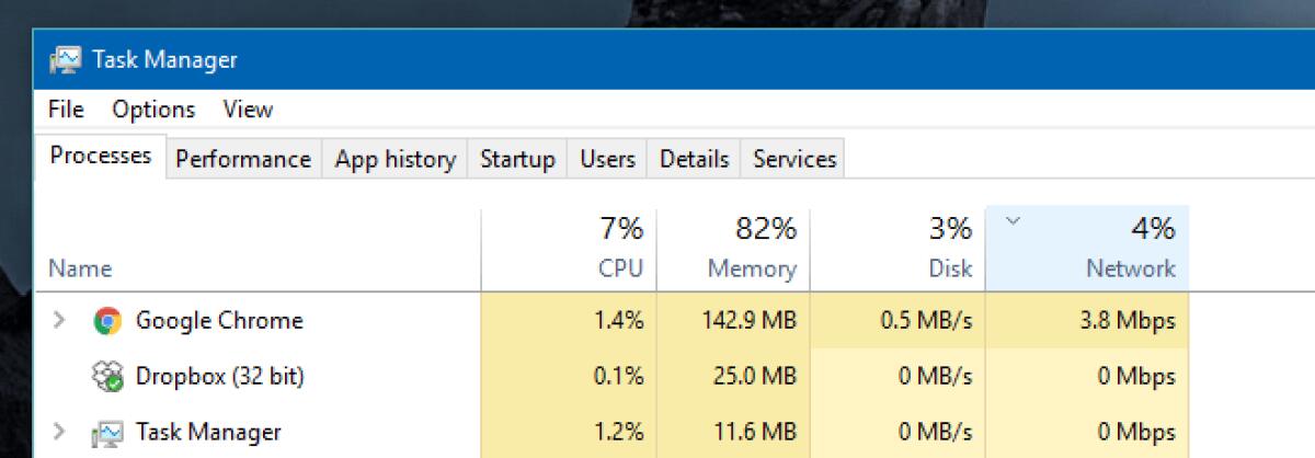Internet lento su Windows 10? Scopri le app che consumano la banda - 