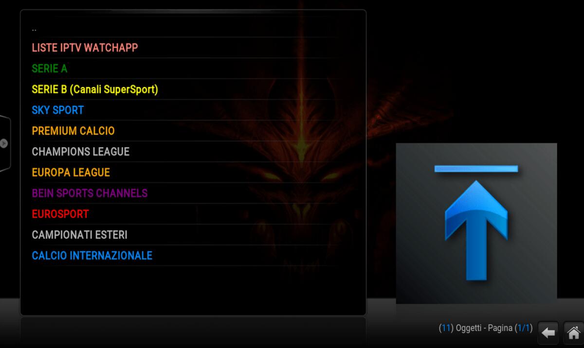 Evil Reload: Liste IPTV funzionanti e sempre aggiornate su Kodi - 