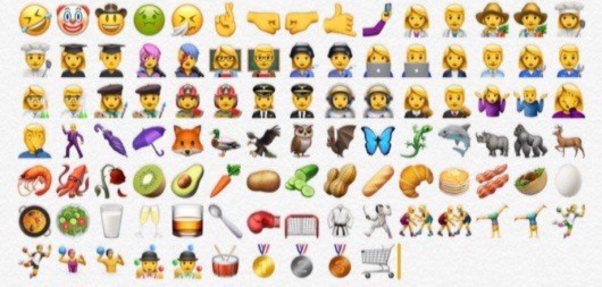 Lista emoji nuove di iOS 10.2: ecco quali sono - 