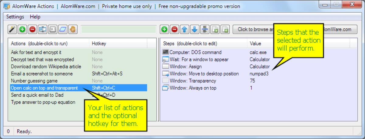 Automatizzare operazioni su Windows con AlomWare Actions - 