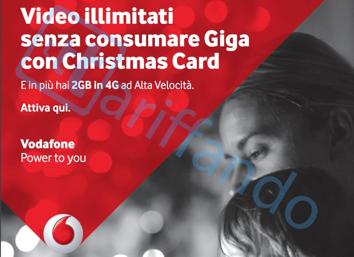 Vodafone Christmas Card 2016: quanto costa, cosa comprende? - 