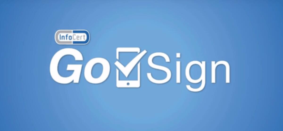 InfoCert GoSign: La firma digitale disponibile anche da Smartphone - 