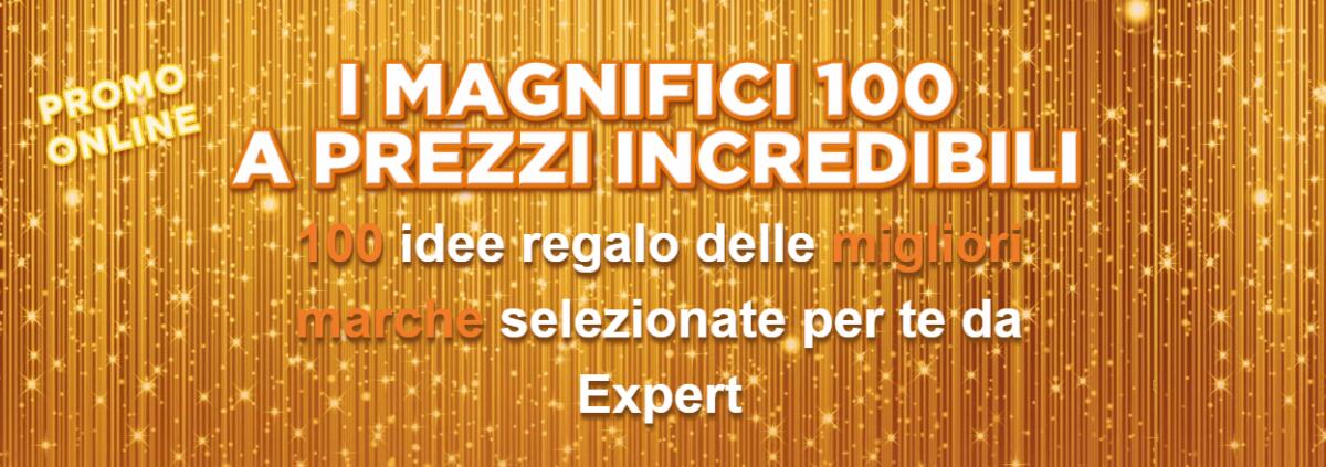 EXPERT lancia I MAGNIFICI 100 con 100 prodotti super scontati solo online - 
