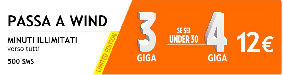 Wind All Inclusive Unlimited Special Edition attivabile dai clienti TIM - 