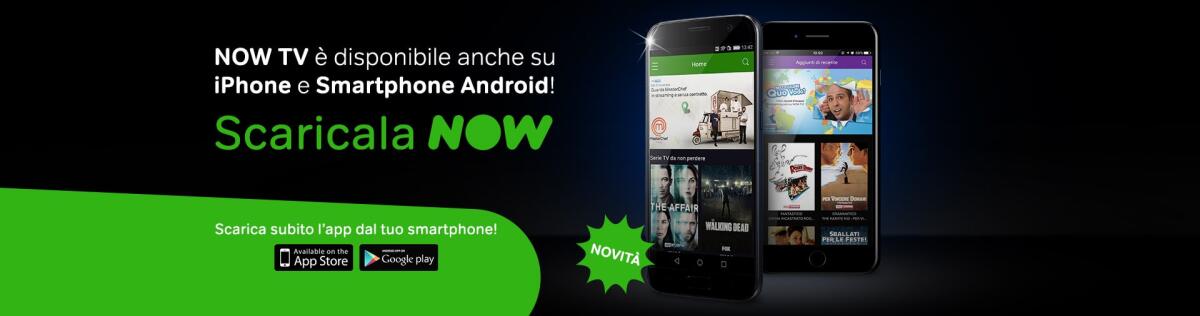 Sky NOW TV finalmente disponibile anche per Android - 
