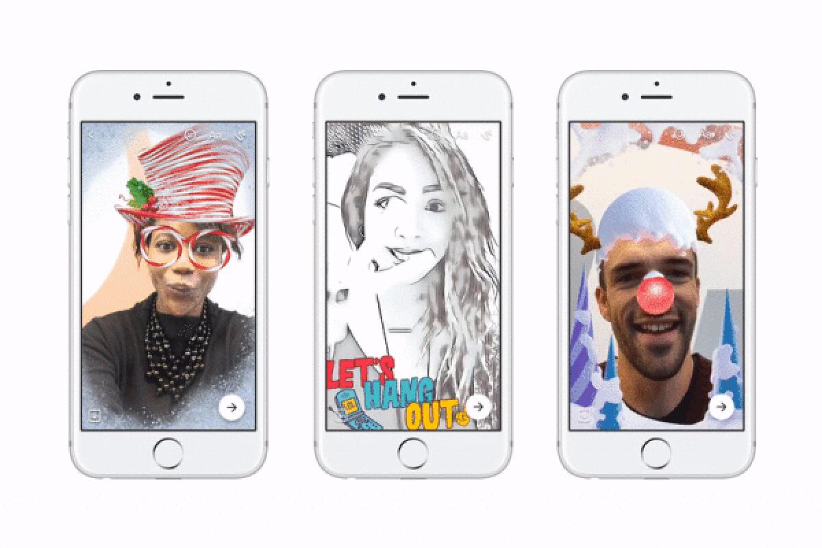 Facebook Messenger: arrivano maschere 3D ed effetti speciali - 