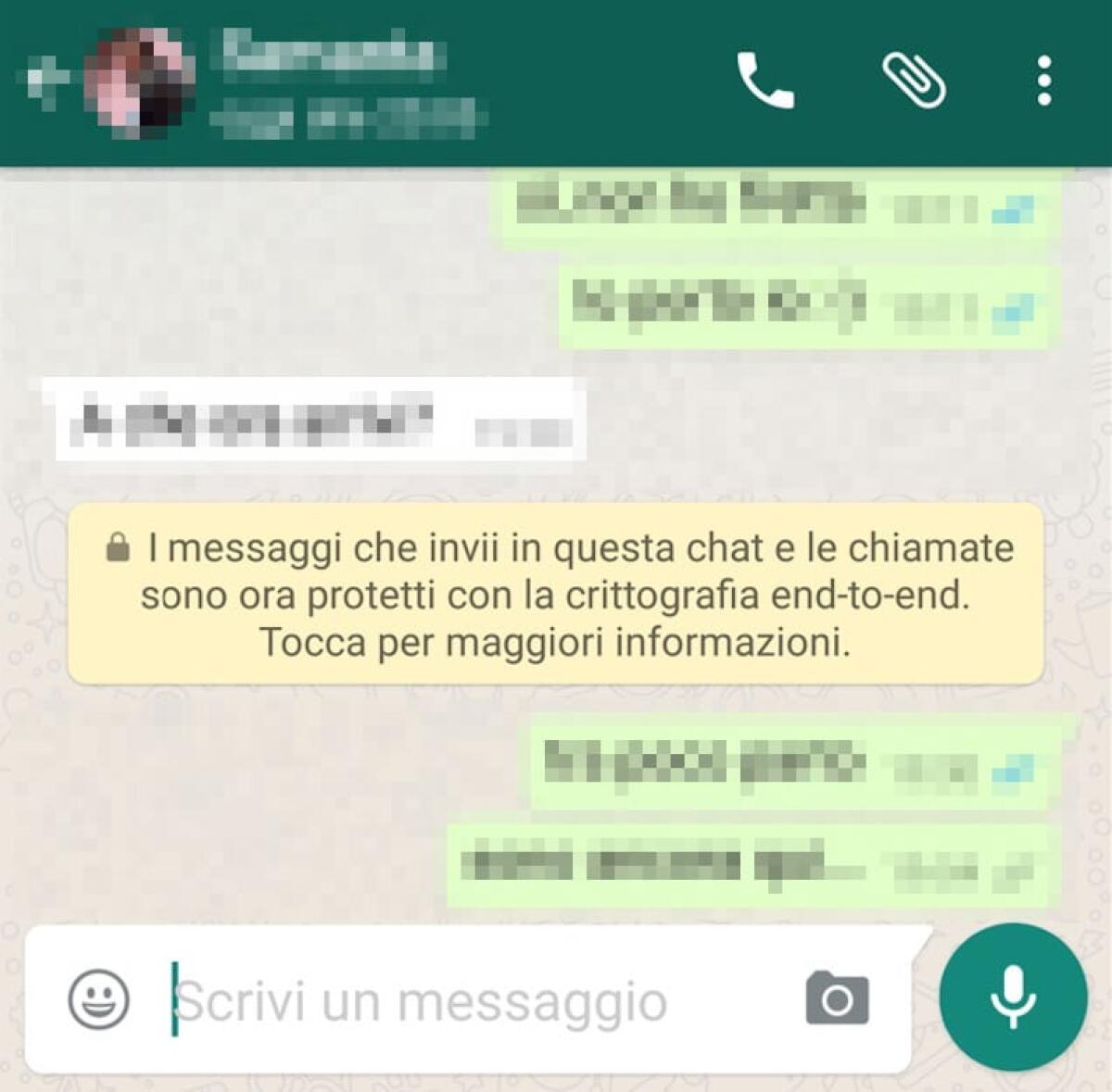 WhatsApp: Cosa vuol dire "In attesa del messaggio. Potrebbe volerci un po' di tempo."? - 