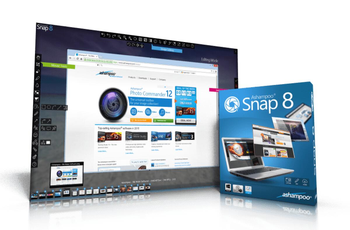 Crea immagini e video dallo schermo del tuo PC con Ashampoo Snap 8 - 