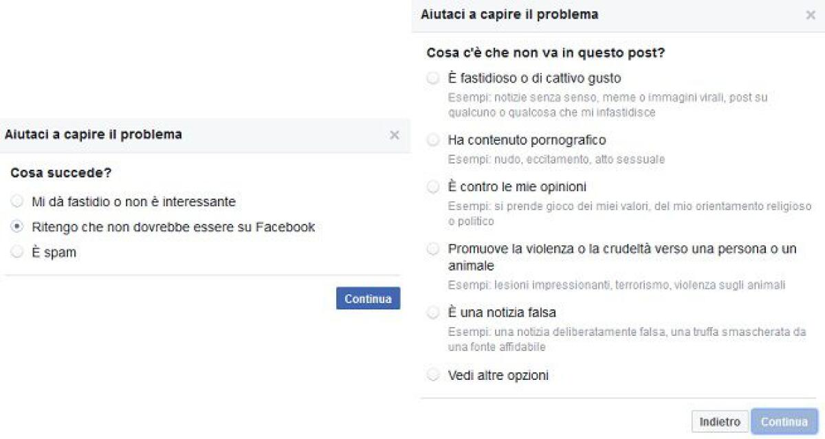 Come segnalare notizie false e bufale su Facebook - 