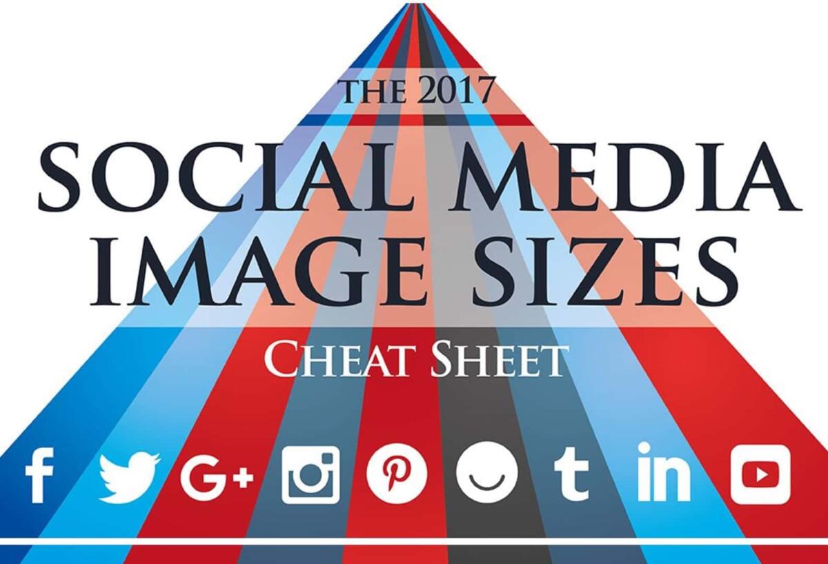 Le dimensioni per le immagini dei Social Media, aggiornate al 2017 - 