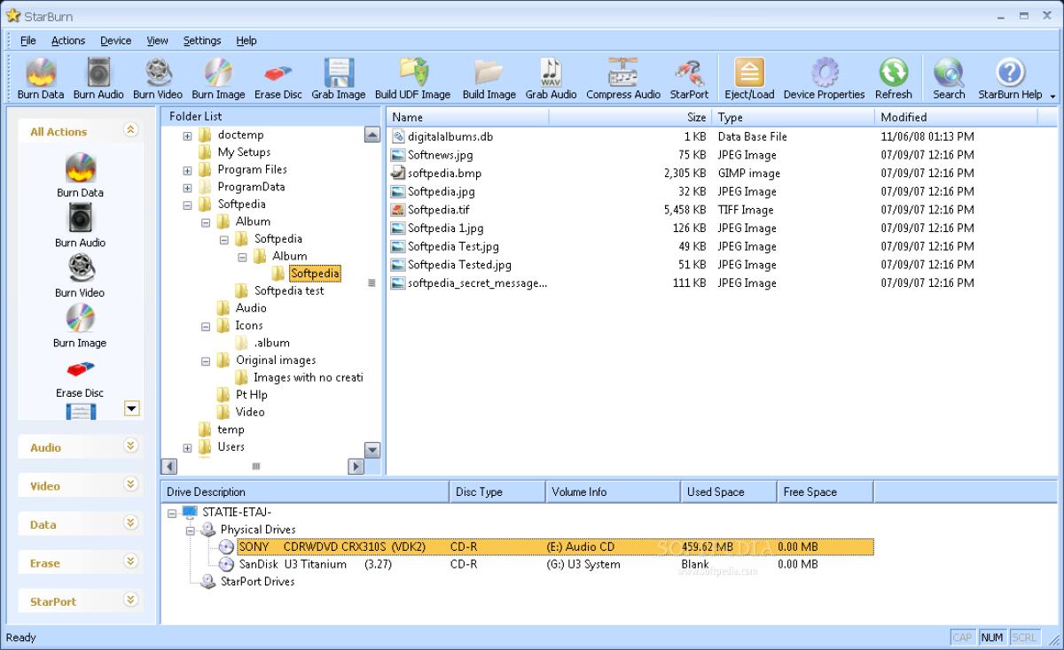 Cattura e Masterizza qualsiasi audio, video, foto e file su DVD, CD e BD - 