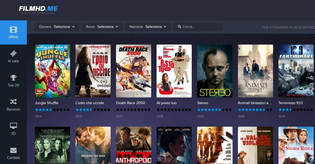 FilmHD.me: Nuovo spettacolare sito dove vedere Film in HD senza attese - 