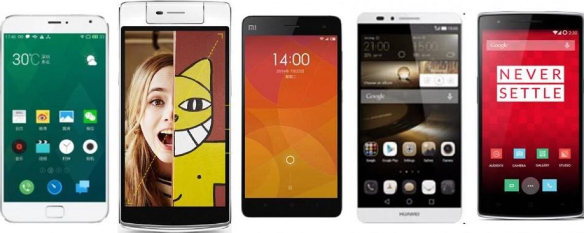 I produttori Cinesi che hanno venduto più smartphone al Mondo - 