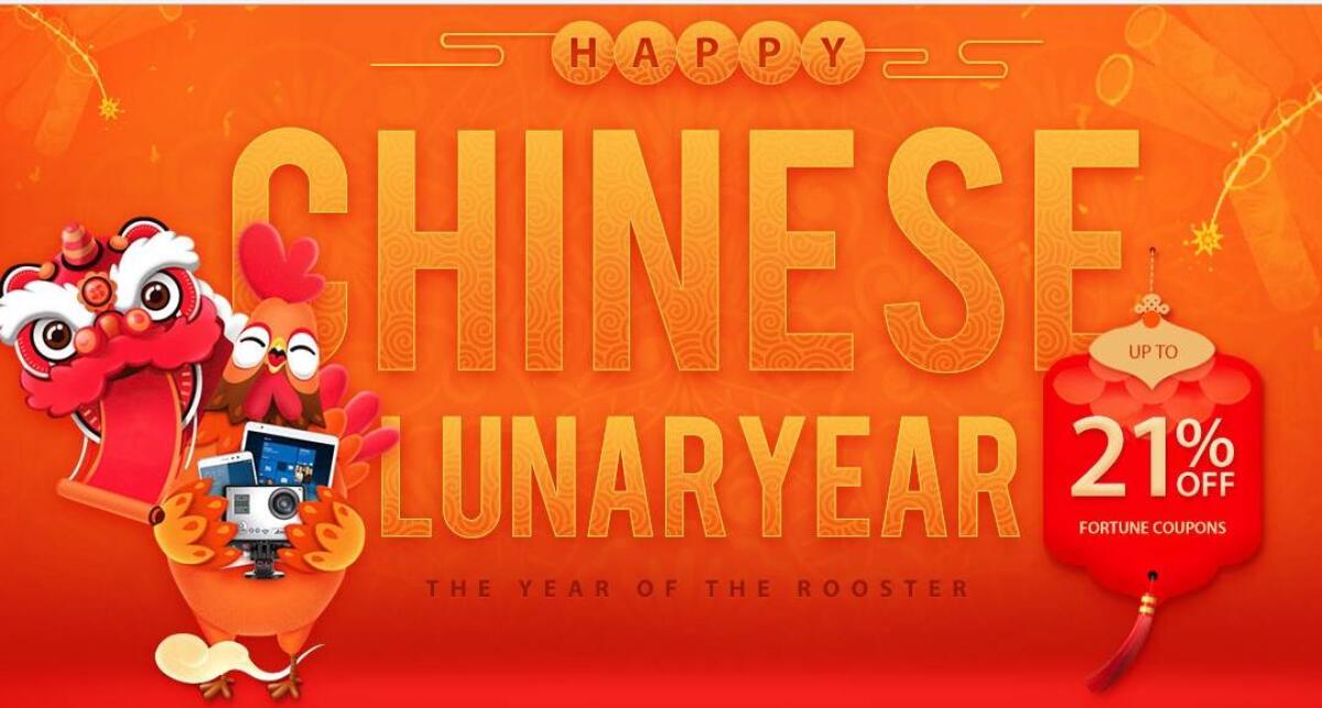 GearBest festeggia il Capodanno Cinese con tante offerte - 