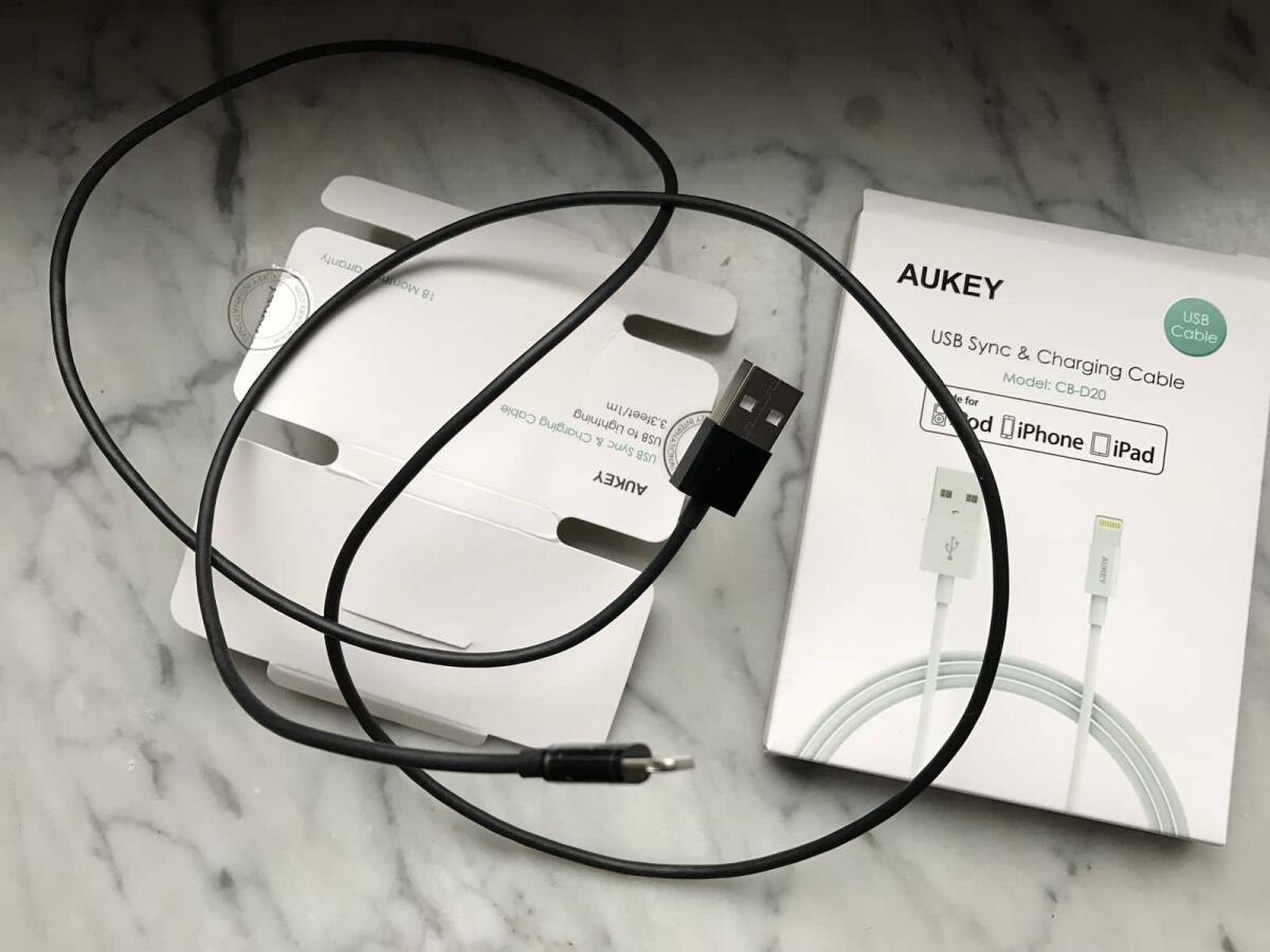 Recensione AUKEY Cavo Lightning da 1 metro certificato Apple - 