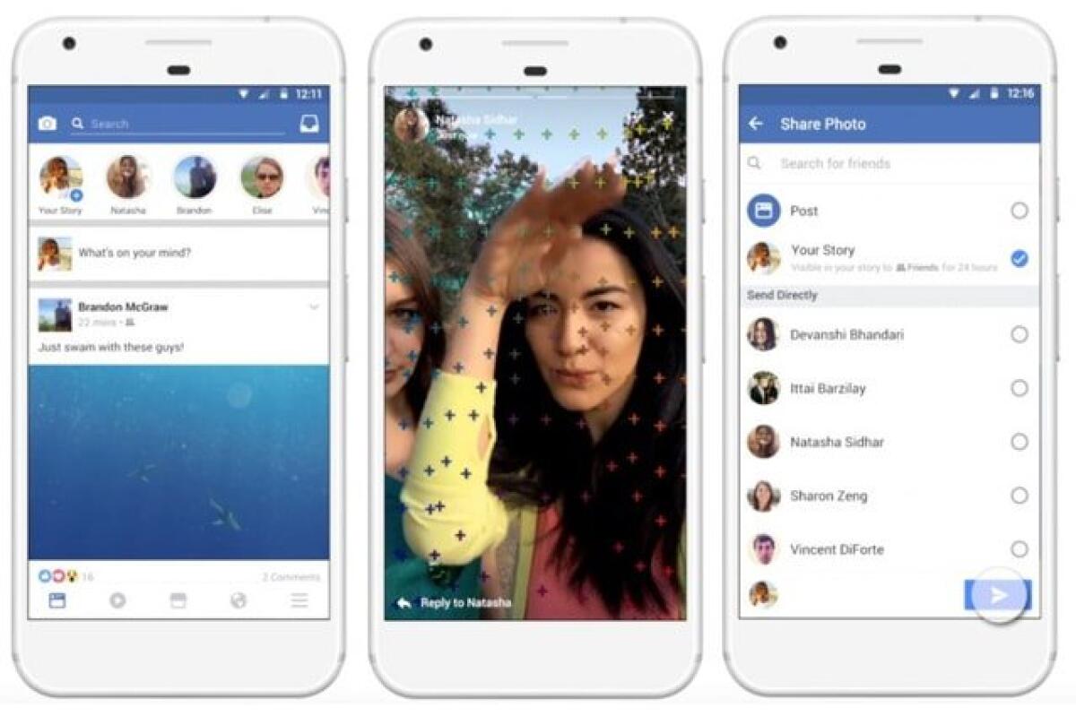 Arrivano le Stories anche su Facebook (come su SnapChat e Instagram) - 
