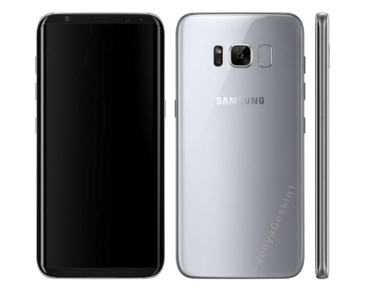 Bellissimo render del Galaxy S8: Ecco come potrebbe essere davvero - 