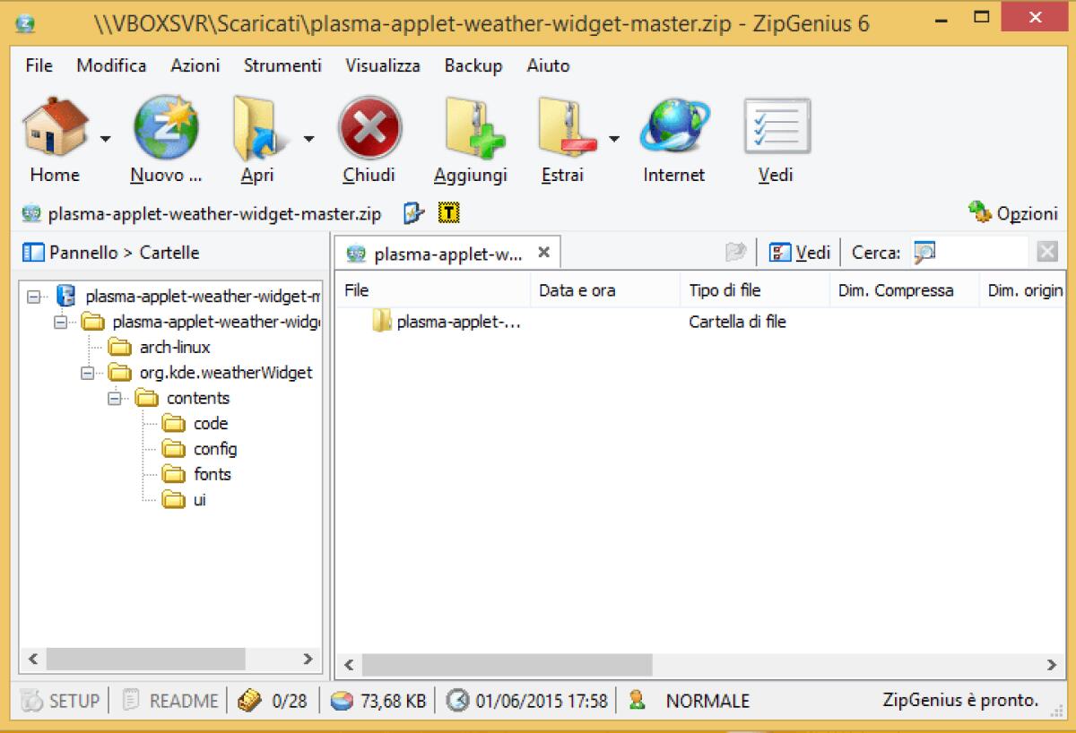 Migliore alternativa gratuita a WinZip e WinRar: ZipGenius - 