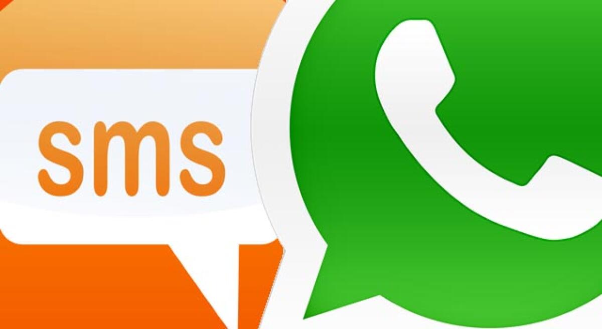 La morte degli SMS è vicina: WhatsApp domina le statistiche - 