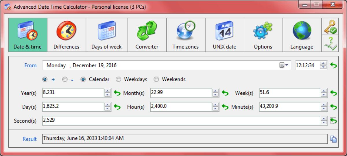 Una calcolatrice completa per date e tempo! - 