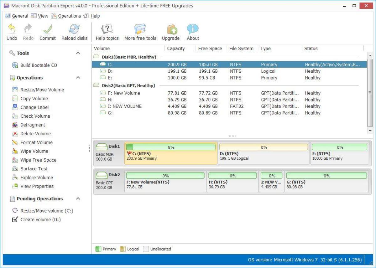 Gestire Partizioni su Windows con Macrorit Disk Partition Expert Pro - 
