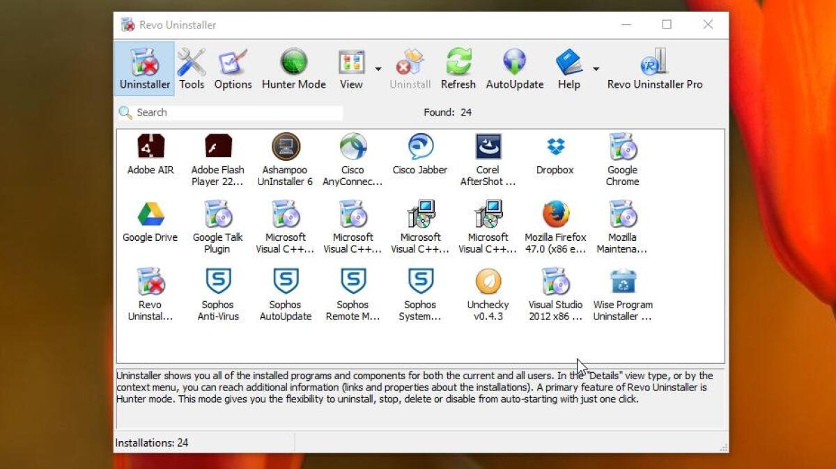 Download Del Giorno: Revo Uninstaller - 