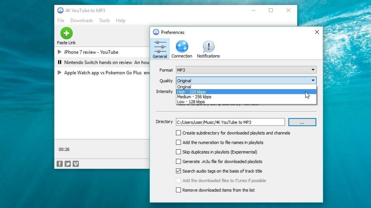 Download Del Giorno: 4K YouTube to MP3 - 