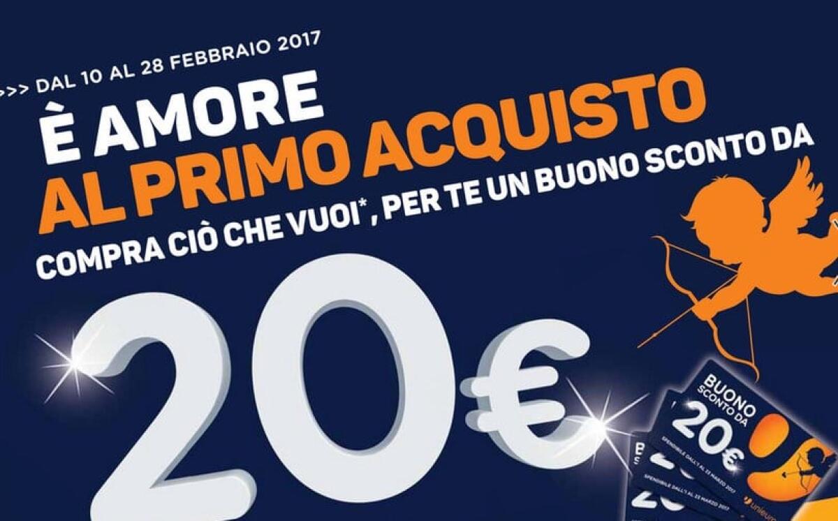 Volantino Unieuro: Buoni da 20€ ogni 100€ di spesa - 