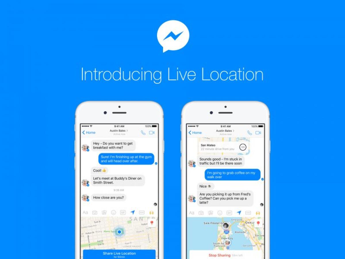 Come inviare e condividere la posizione su Facebook Messenger - 