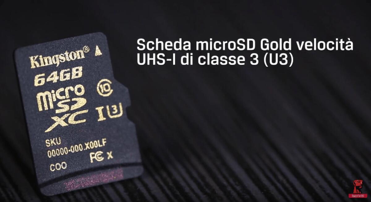 Kingston microSD UHS-I U3: Memorie veloci per droni ed action cam - 
