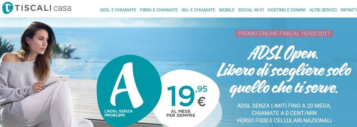 Tiscali si rinnova: Logo, look e nuove offerte - 