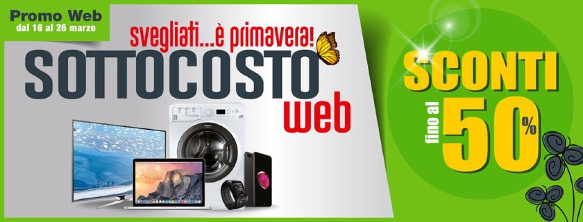 SOTTOCOSTO COMET con sconti fino al 50% (16-26 Marzo 2017) - 