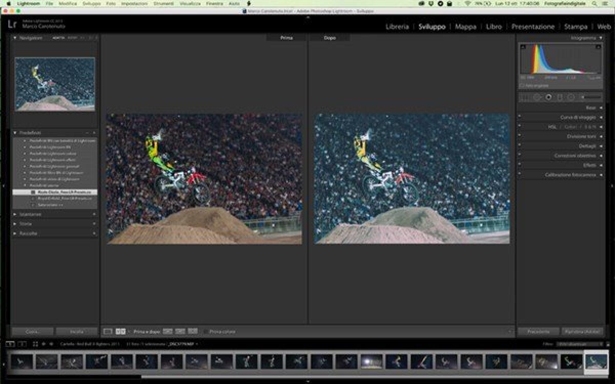 Installare nuovi preset in Lightroom - 