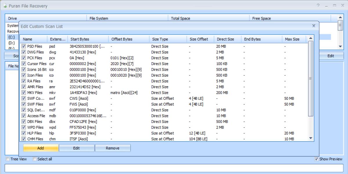 Puran File Recovery per recuperare file persi o cancellati per errore - 